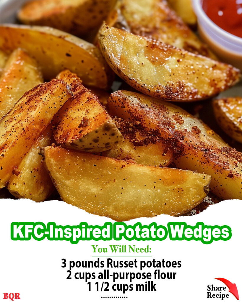 KFC Inspired Potato Wedges Arch Recipes