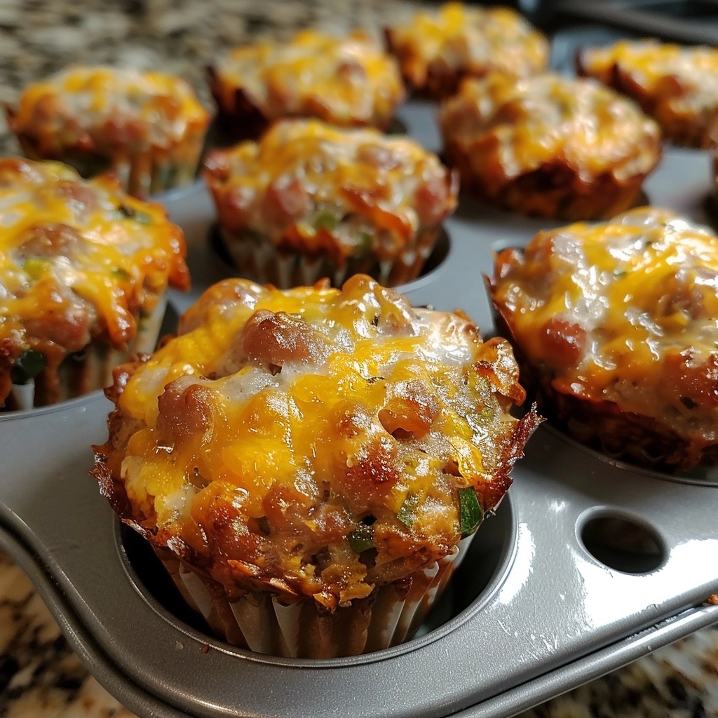 Easy Sausage Breakfast Muffins – Arch Recipes