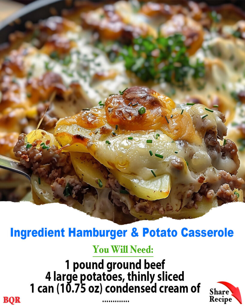 5-Ingredient Hamburger & Potato Casserole – Arch Recipes