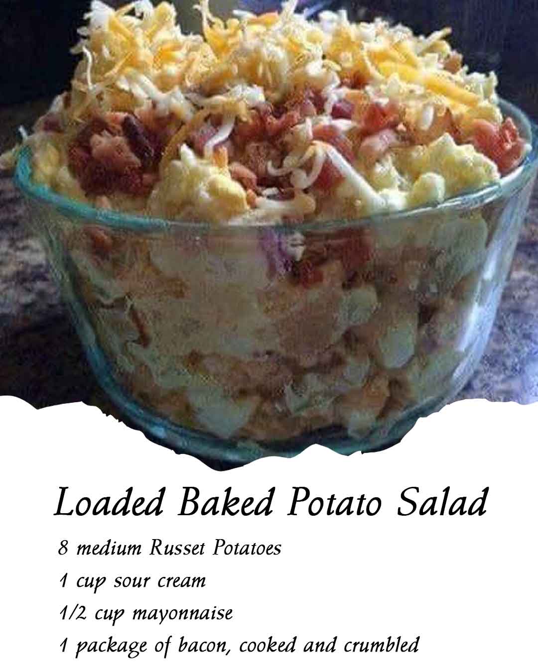 Loaded Baked Potato Salad