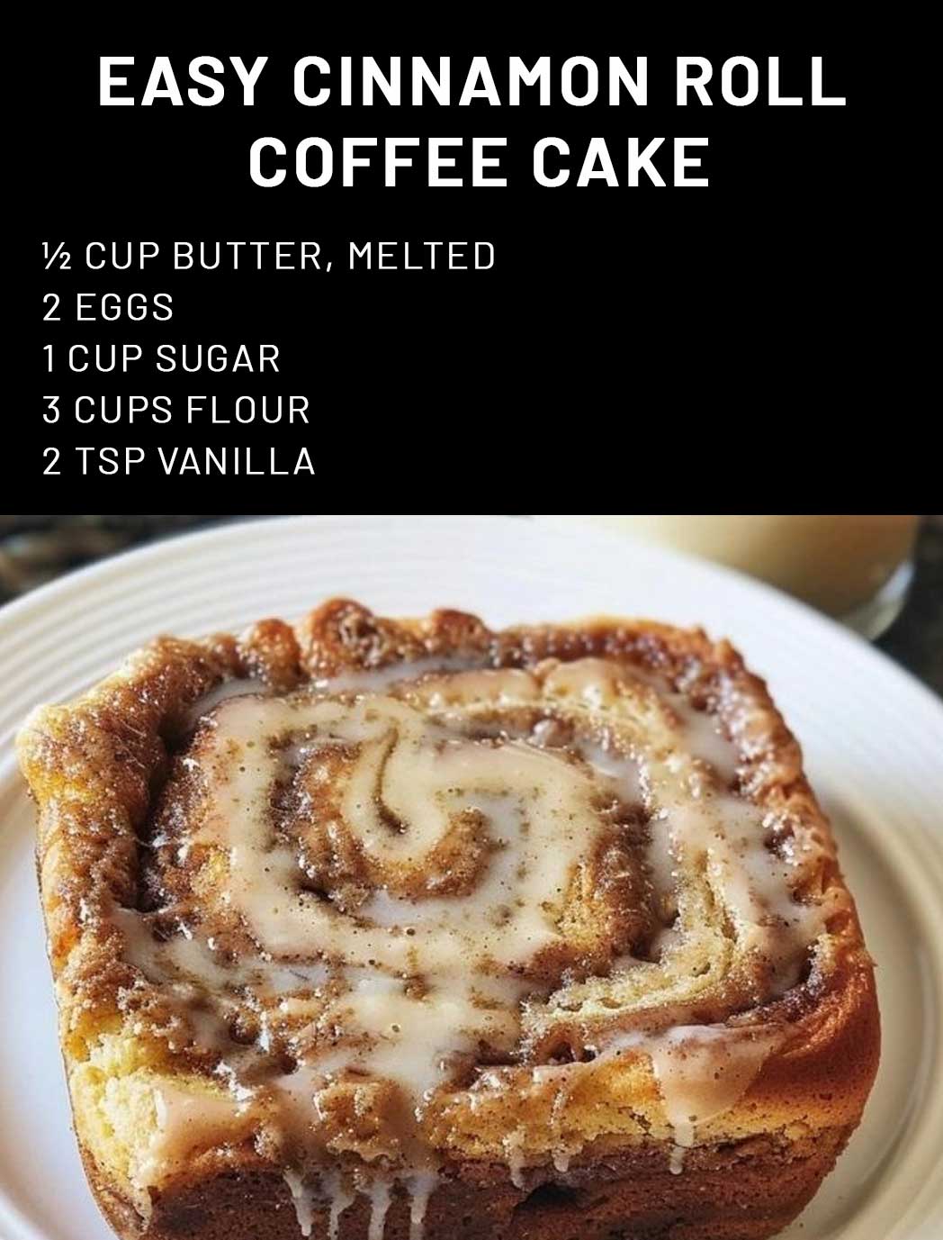 Easy Cinnamon Roll Coffee Cake Arch Recipes 9520