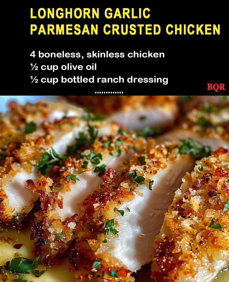Longhorn Garlic Parmesan Crusted Chicken – Arch Recipes