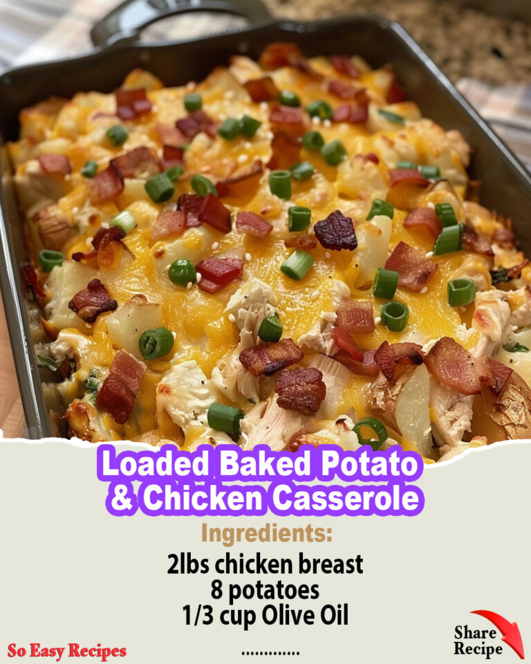 Loaded Baked Potato And Chicken Casserole Arch Recipes 4972