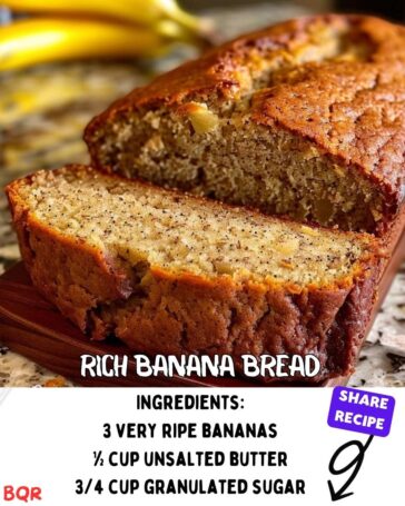 Rich Banana Bread – Arch Recipes