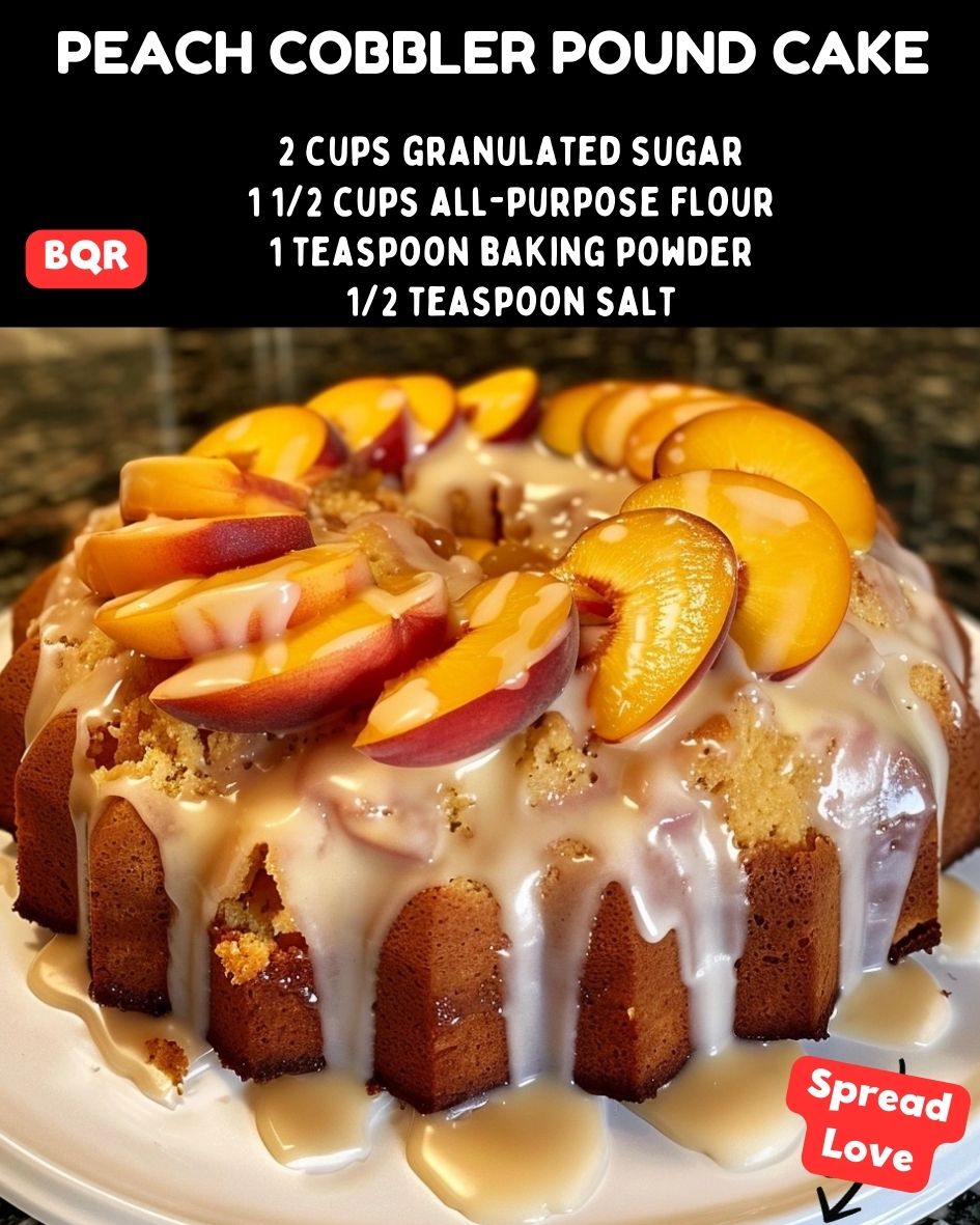Peach Cobbler Pound Cake Page 2 Arch Recipes