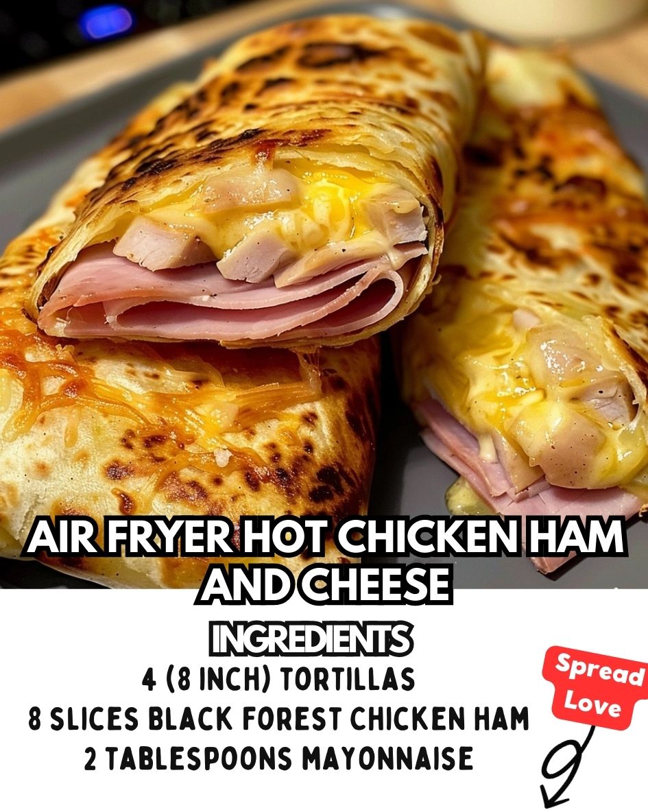 Air Fryer Hot Chicken Ham and Cheese Arch Recipes