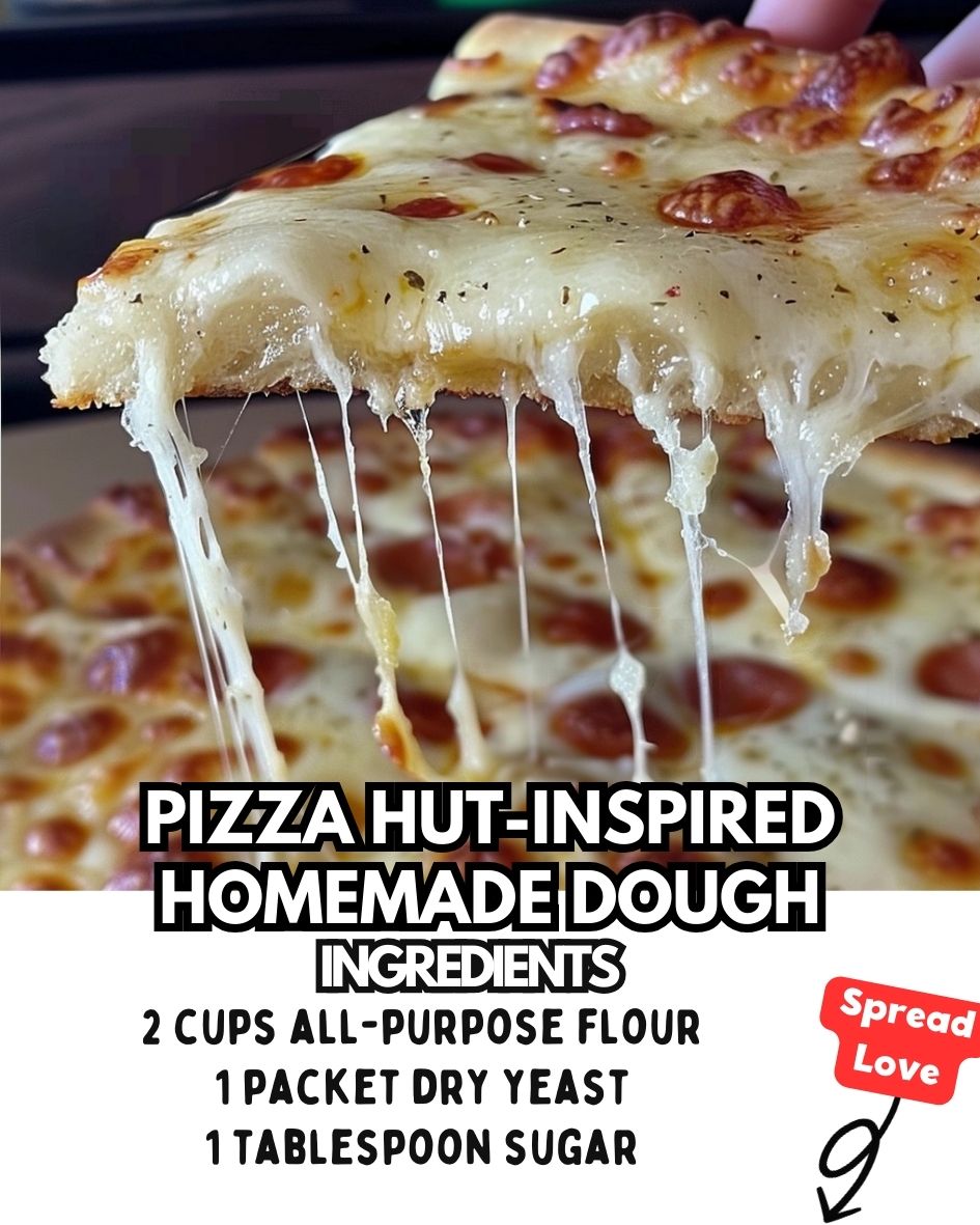 Pizza Hut-Inspired Homemade Dough