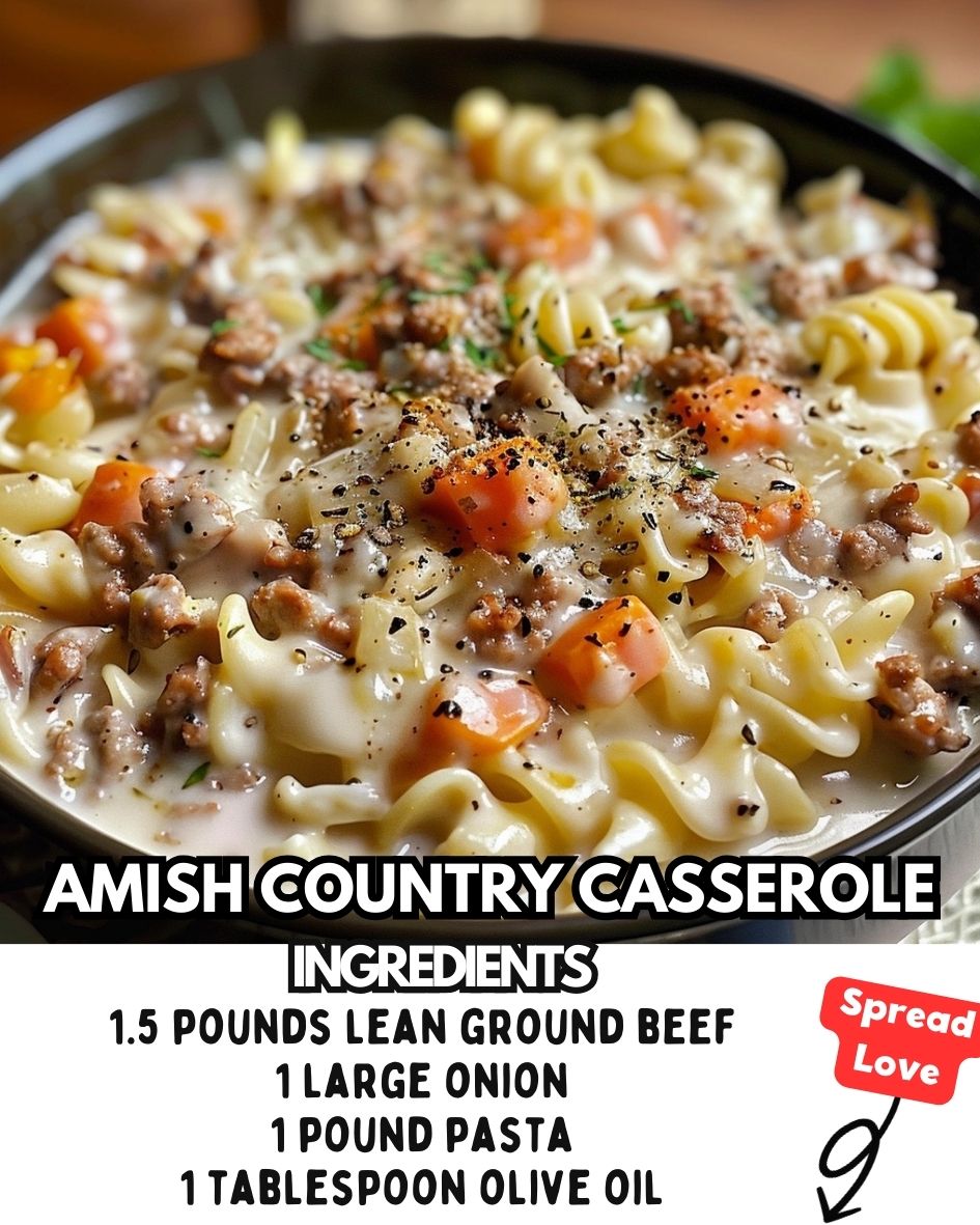 AMISH COUNTRY CASSEROLE