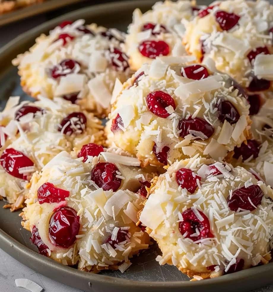 Coconut Cranberry Cookies
