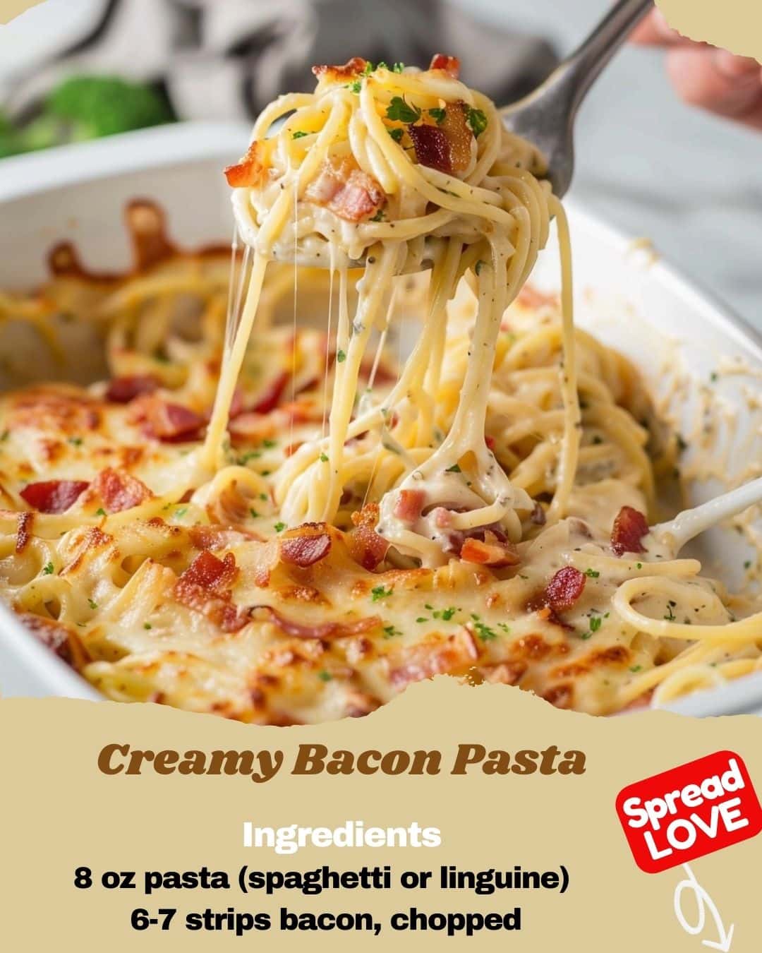 Creamy Bacon Pasta